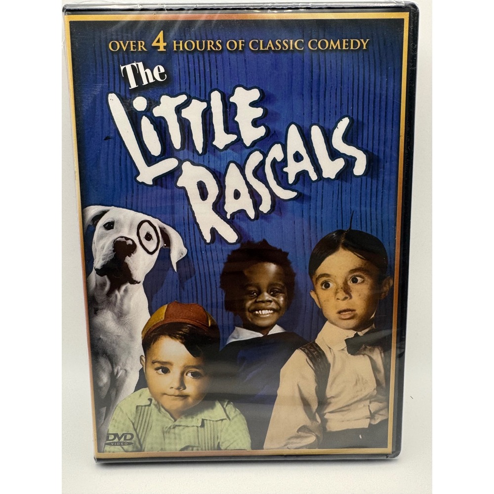 The Little Rascals 4 Hours Classic Comedy DVD 2-Disc Set Our Gang Hal Roach NEW